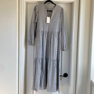 Target - a new day - size large - long sleeve maxi dress